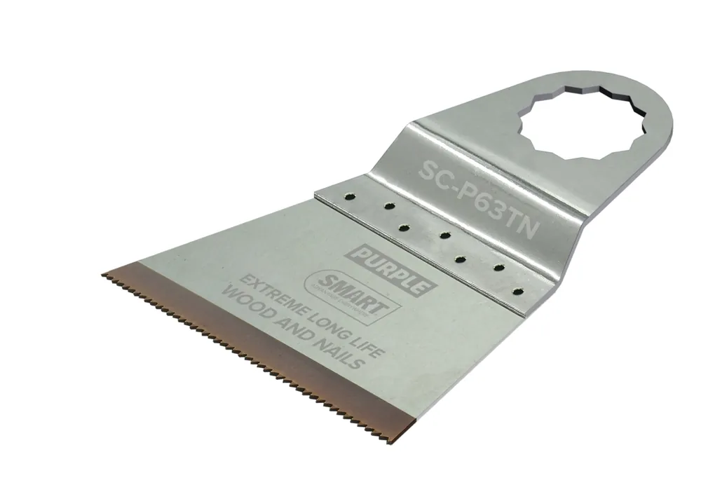 Smart Blades SC-P63TN10 SC PUR 63x51mm BiM Titanium lame 10pcs