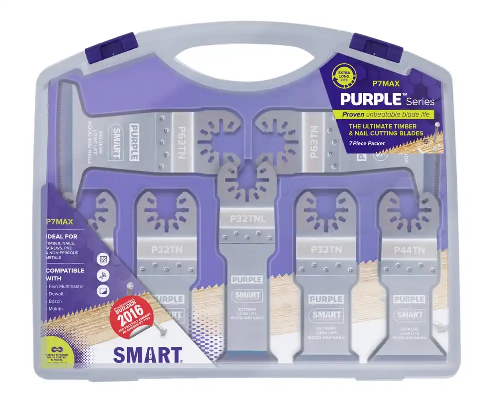 Smart Blades P7MAX Assortiment de feuilles UN PUR 7pcs