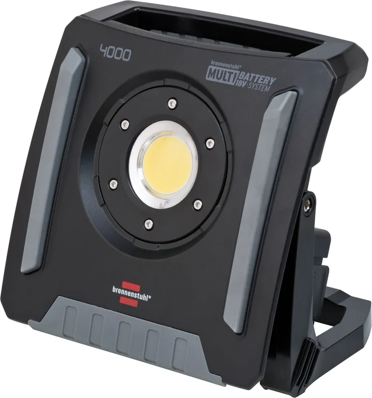 Brennenstuhl 1173140400 Batterie de projecteurs LED mobiles MULTI 4000 MA, 4500lm, IP65