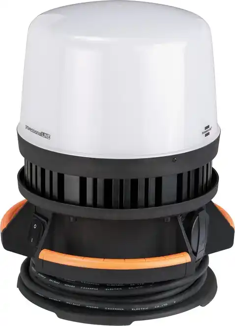 Brennenstuhl ProfessionalLINE 9171400901 ORUM 12050 M Mobile Projecteur LED 360° IP54, 12600lm, 97W, 5m H07RN-F 3G1.5