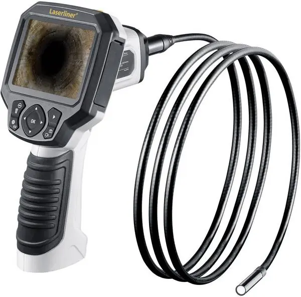 Laserliner 082.254A VideoScope Plus Caméra d‘inspection vidéo compacte avec fonction d‘enregistrement
