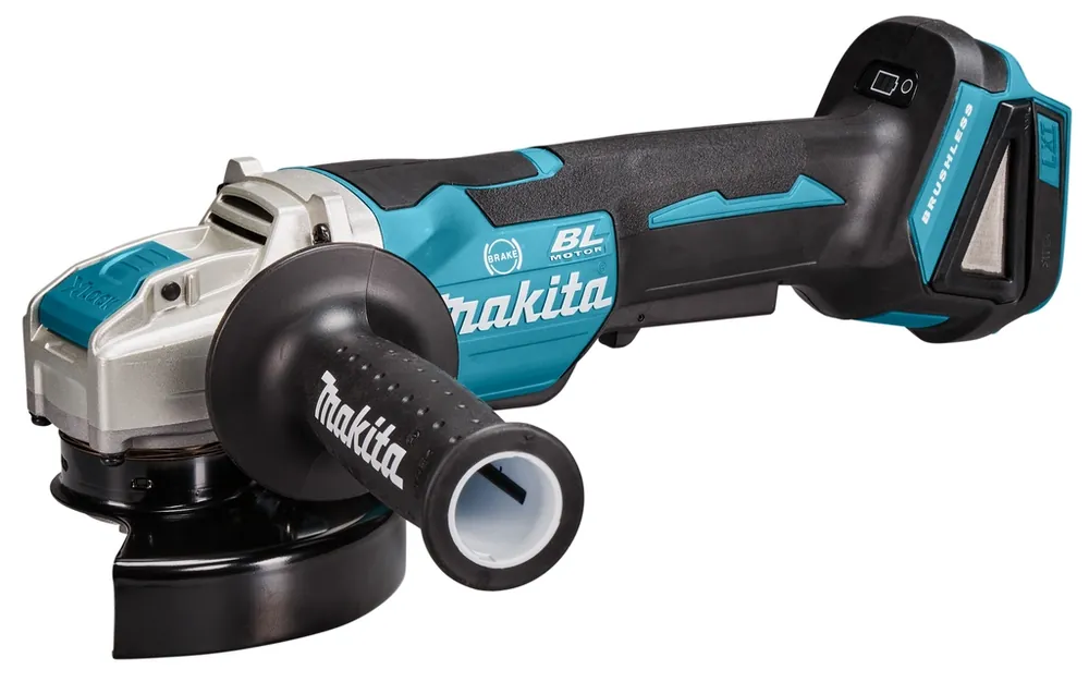 Makita DGA520ZX1 Meuleuse d‘angle X-Lock 125mm avec interrupteur de sécurité 18V excl. batteries et chargeur en boîte