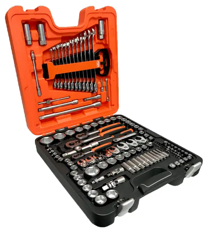 Bahco S137 Jeu de clés à douille 1/4", 3/8" et 1/2" - 137 pièces
