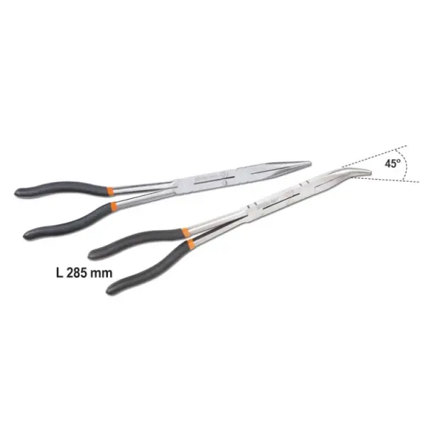 Beta 010090060 1009L/DP-S2 Pince à courber extra longue avec articulation à double action 2pcs