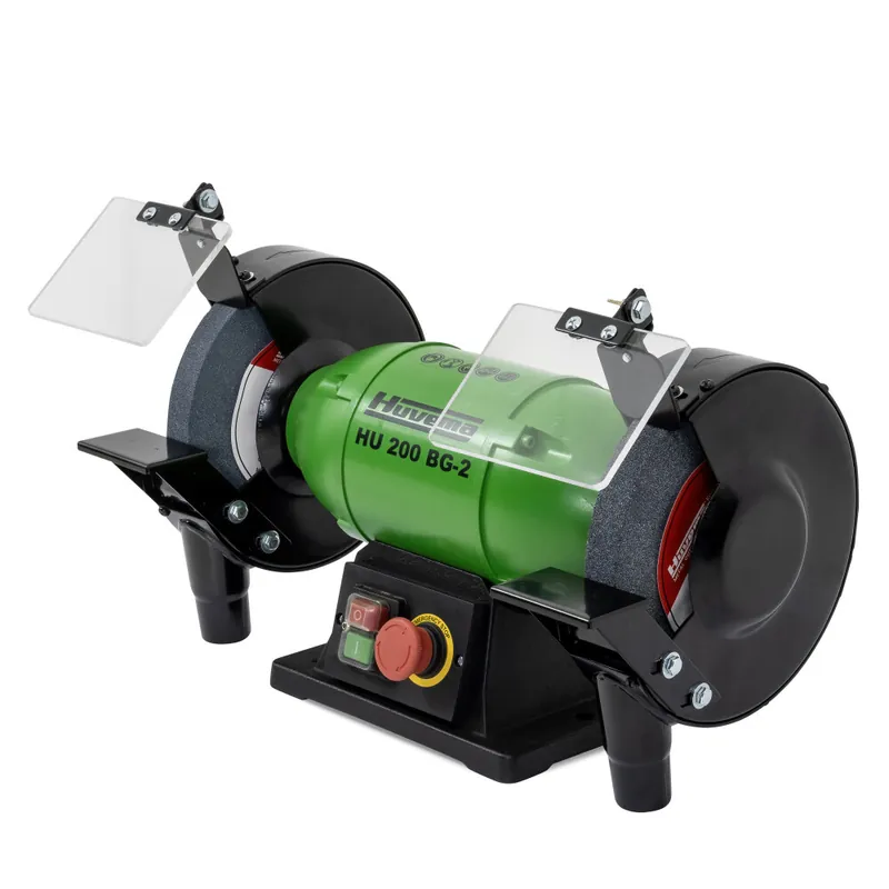 Huvema 14275 Meuleuse d‘établi double 200 mm Ø HU 200 BG-2 Topline