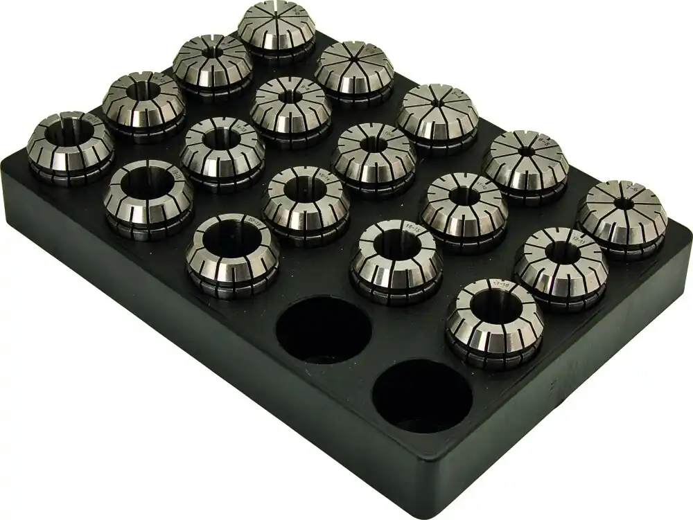 Huvema 20111517 Jeu de pinces de serrage ER 32 SET (18x)