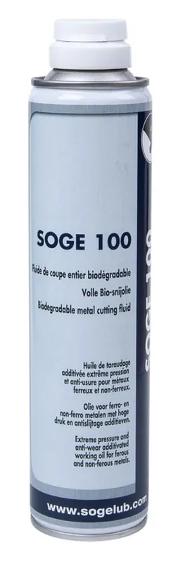 Huvema 21121030 Huile de coupe entièrement biologique SOGE 100 biodégradable