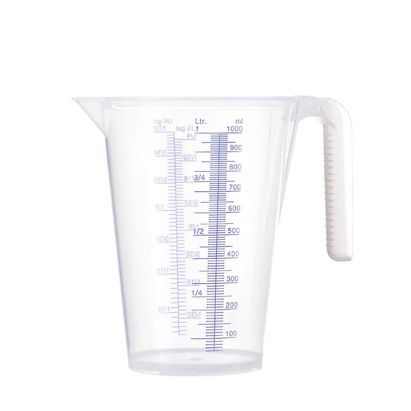 Pressol 07 062 Gobelet de mesure PP 1L échelle transparente ml/l US gal/UK gal