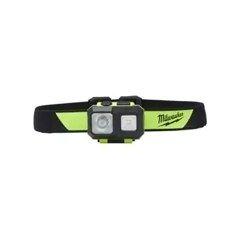 Milwaukee 4933478112 Lampe frontale alcaline haute visibilité ATEX ISHL-LED