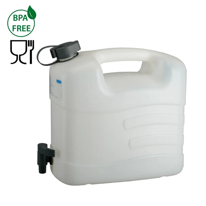 Pressol 21 163 Jerrycan pour l‘eau 10L HDPE avec robinet de vidange