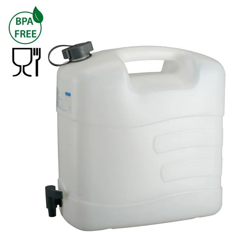 Pressol 21 167 Jerrycan pour l‘eau 20L HDPE avec vanne de vidange