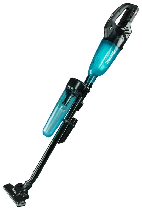 Makita CL001GZ21 Aspirateur-balai sans fil Noir 40V max hors batteries et chargeur avec collecteur de poussière cyclone