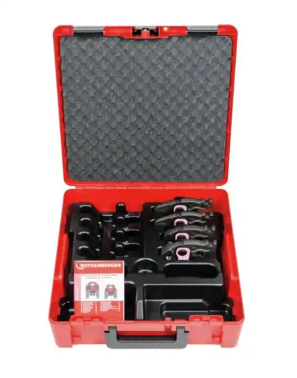 Rothenberger Accessoires 1000003580 Ensemble de bassin à pression Conex Bänninger COMPACT MAXIPRO 1/4" -3/8" -1/2" -5/8" EN ROCASE