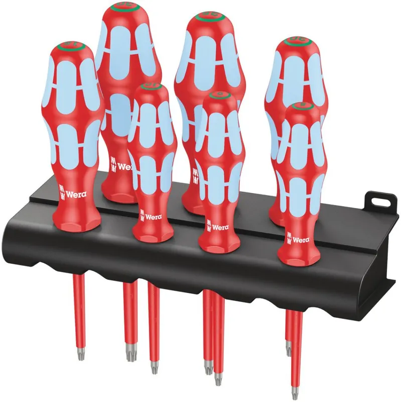 Wera 05022767001 3167 i/7 TORX® jeu de tournevis, acier inoxydable + support, 7 pièces