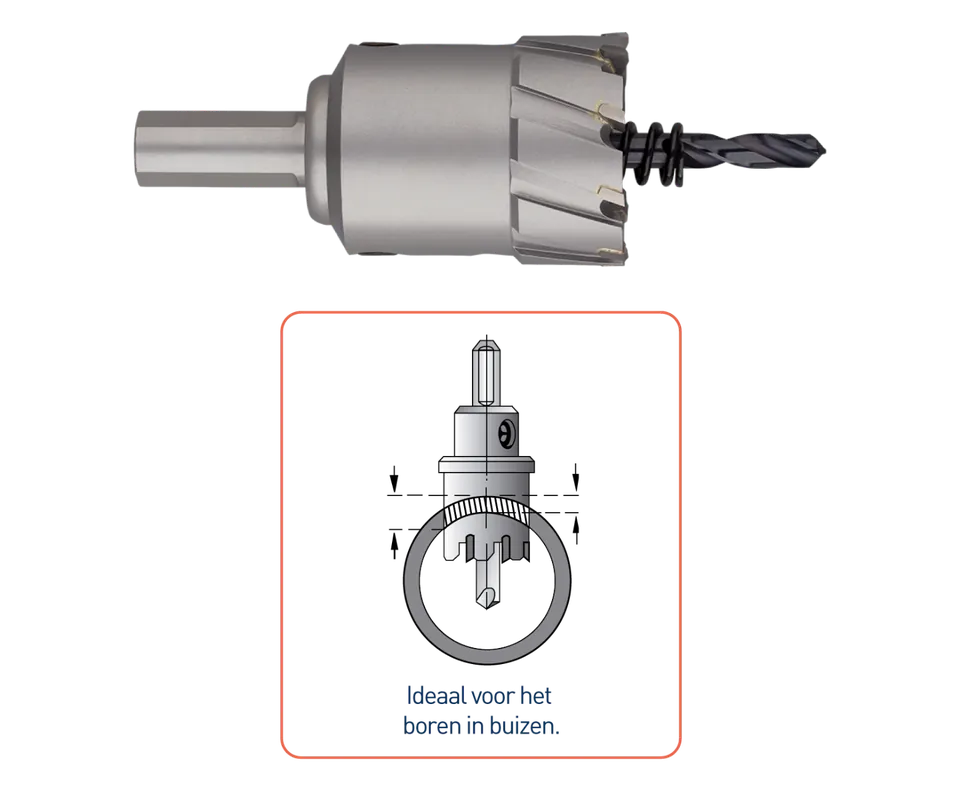 Rotec 535.0590 HM Coupe-trou à usage intensif, Tmax=30, ø59,0