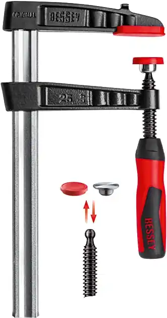 Bessey TG60S12-2K Presse à vis en fonte malléable TG-2K 600/120