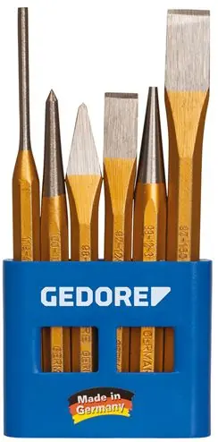 Gedore 8725200 106 Jeu d‘outils 6 pièces, et support PVC