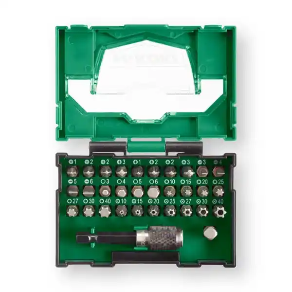 HIKOKI Accessoires 40030019 Jeu d‘embouts 32 pièces (BOX I)