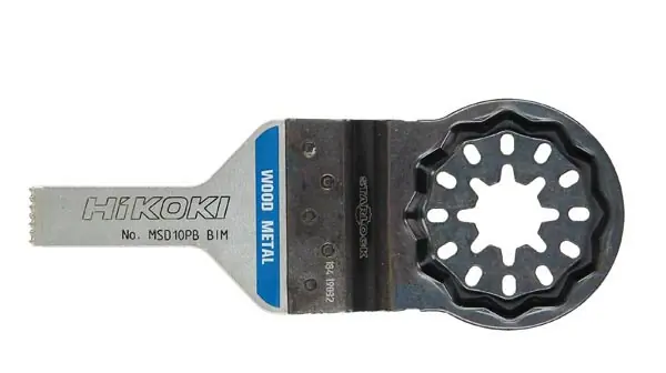 HIKOKI Accessoires 782719 Lame Starlock multi-tool MSD10PB 10 x 30 mm (1 pièce)