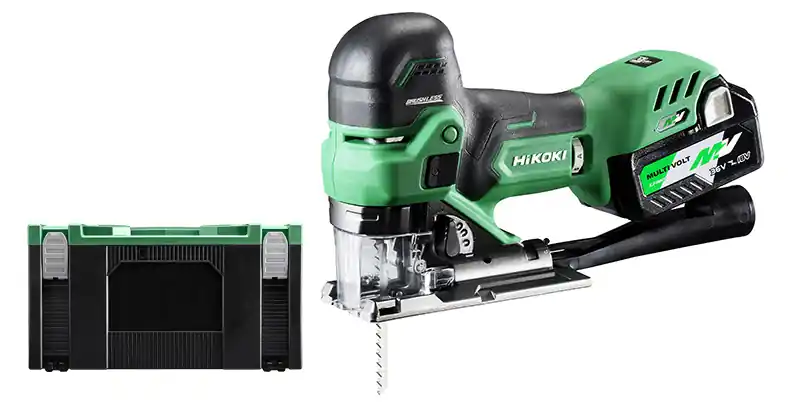 HIKOKI CJ36DBWRZ Scie sauteuse sans fil 36V 2.5Ah Li-Ion en coffret HSC III