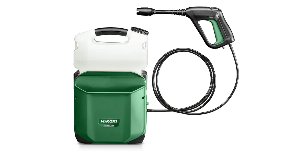 HIKOKI AW18DBLW4Z Nettoyeur haute pression sans fil 20 bars 18V hors batteries et chargeur