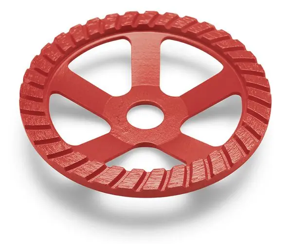 Flex-tools Accessoires 504076 Turbo-Jet D150 28x23,5 Disque diamanté 150 mm