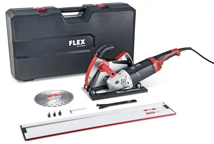 Flex-tools 494674 DCG L 26-6 230 set Système de coupe diamantée 230 mm + rail de guidage GRS80 800 mm