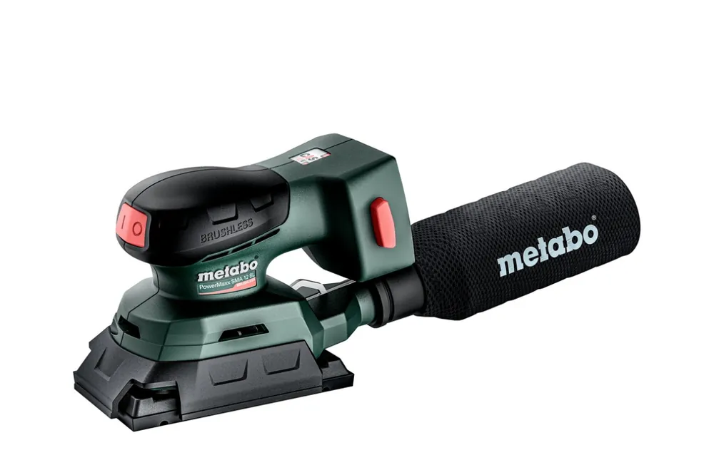Metabo 602036920 SRA 12 BL SET Ponceuse orbitale sans fil 12 Volt, batteries et chargeur non compris, en Metabox 215
