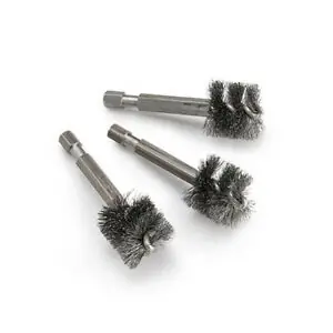 Ridgid Accessoires 93717 Jeu de 3 brosses pour raccords 1/2".