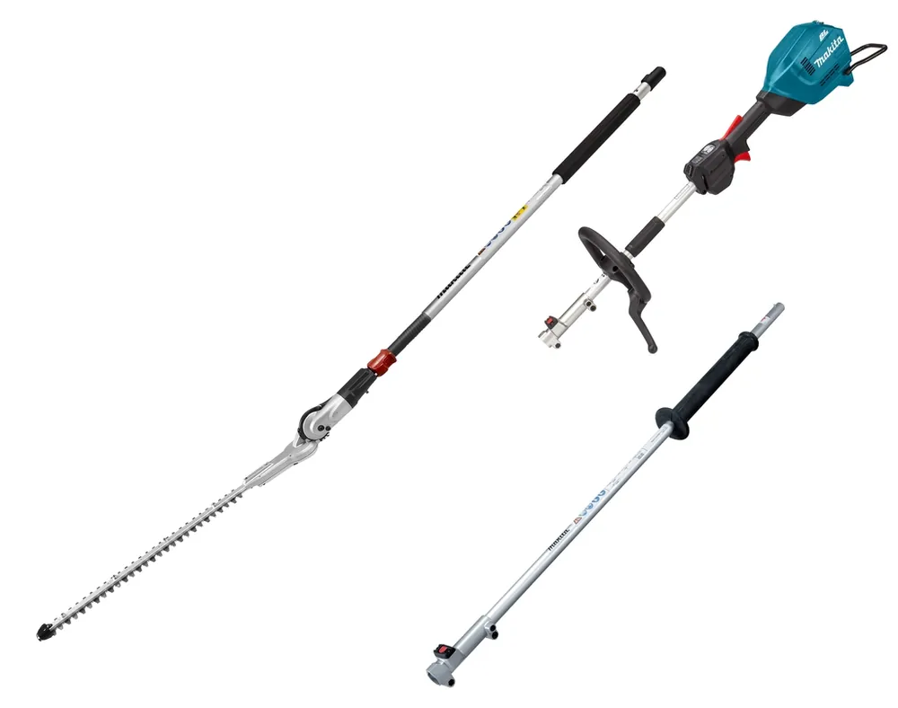 Makita UX01GZ05 Accu Combi System D-handle 40V Max excl. batteries et chargeur + accessoire taille-haie et poignée d‘extension