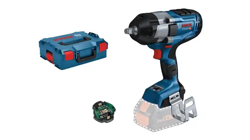 Bosch Bleu 06019J8001 GDS 18V-1000 C professional Clé à chocs 1/2" 1000Nm 18V excl. batteries et chargeur en L-Boxx