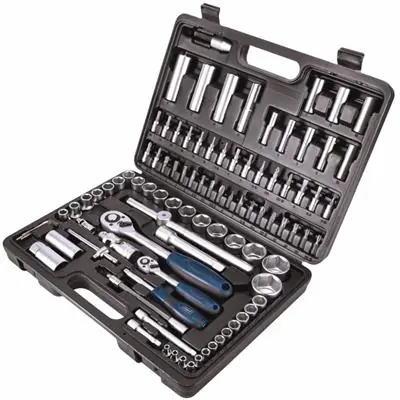 Scheppach 5909308900 TB94 Jeu de clés à douille 94 pièces
