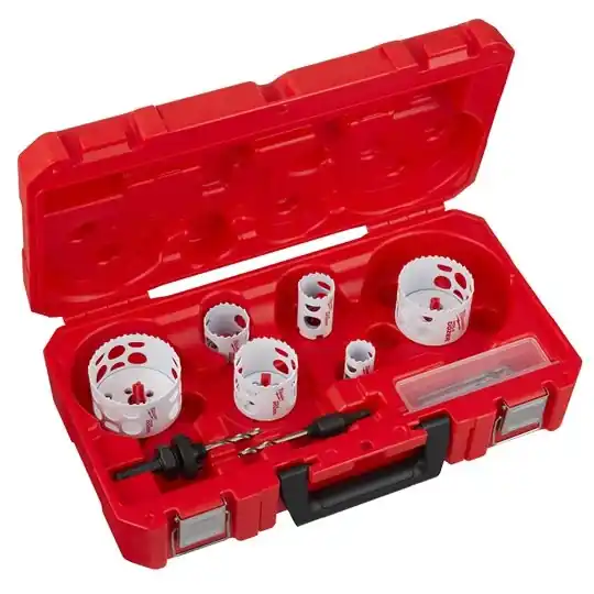 Milwaukee Accessoires 49224201 jeu de scies-cloche 10 pièces
