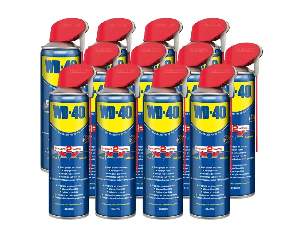WD-40 31137/EU SET 12 stuks Produit multi-usages Paille intelligente 450ml