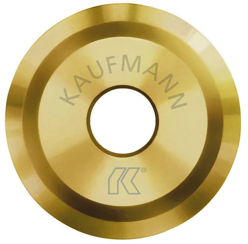 Kaufmann 1098025 Molette carbure Profi 22 mm Étain
