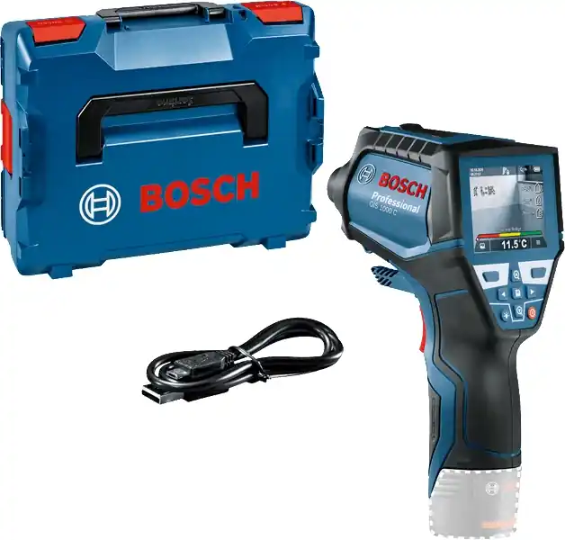 Bosch Bleu 0601083308 Thermodétecteur professionnel GIS 1000 C 12V sans piles ni chargeur