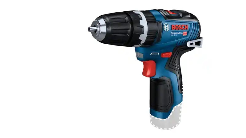 Bosch Bleu 06019J9002 GSB 12V-35 perceuse sans fil avec balais de carbone 12V sans batteries et chargeur