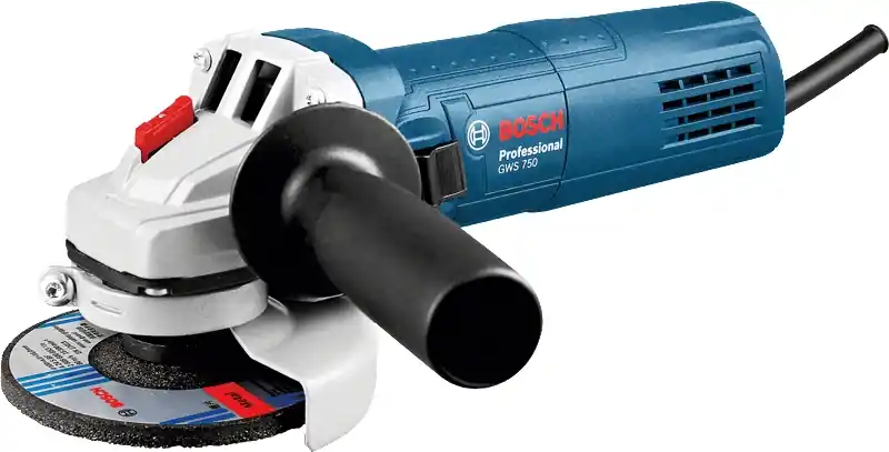 Bosch Bleu 0601394001 GWS 750 Meuleuse d‘angle 125 mm 750 watts