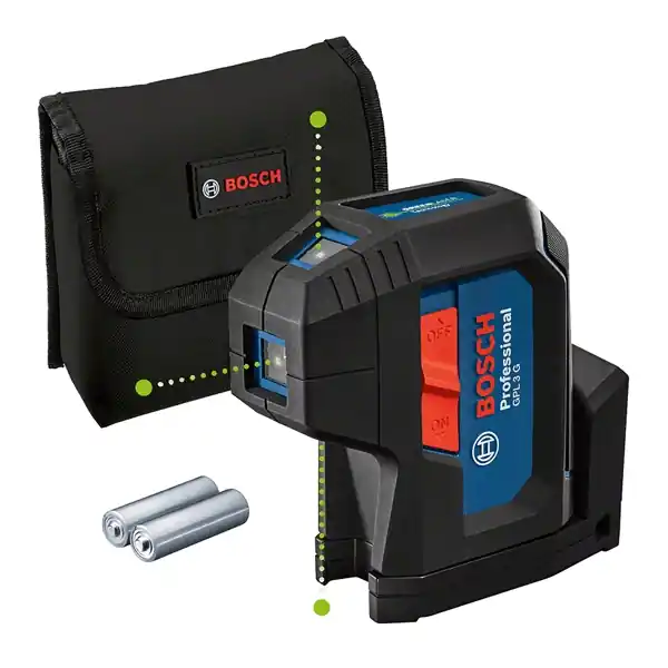 Bosch Bleu 0601066N00 Laser points vert GPL 3 G