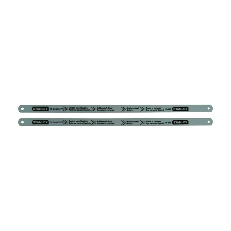 Stanley 0-15-842 Lame de scie à métaux 300 mm 24T/pouce par 2 pièces