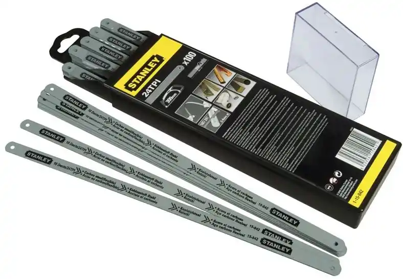 Stanley 0-15-801 Carte 2 lame de scie à métaux Flexible Lion 8-10-12 Dents