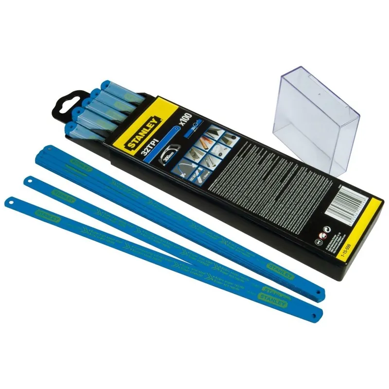 Stanley 1-15-559 Lame de scie à métaux 300 mm 32T/pouce Par 100 pièces
