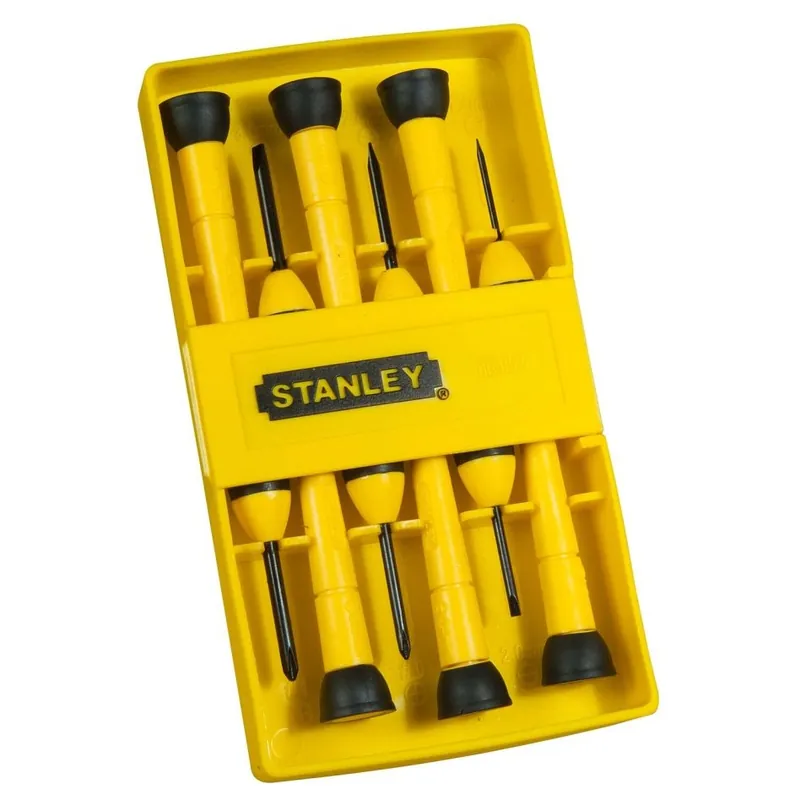 Stanley 0-66-052 Jeu de tournevis Cushiongrip Instrument 6 pièces