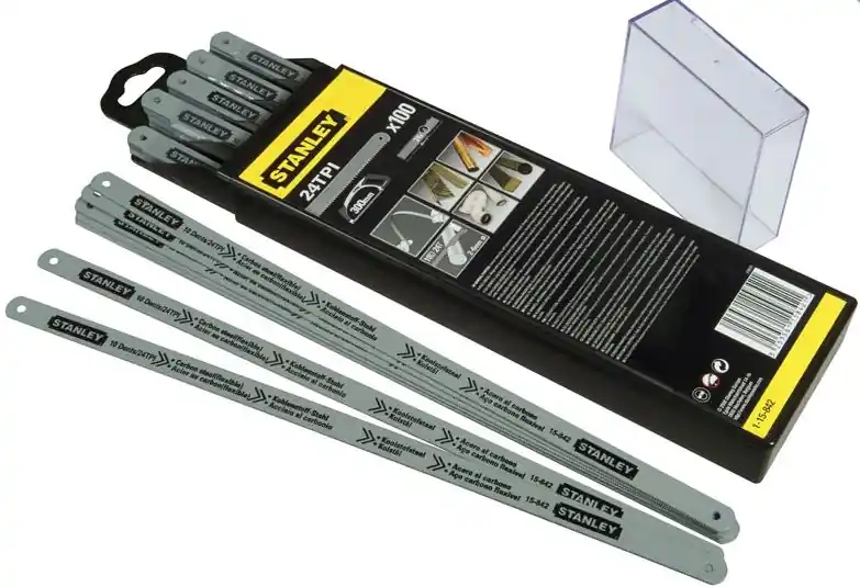 Stanley 1-15-842 Lame de scie à métaux 300 mm 24T Par 100 pièces
