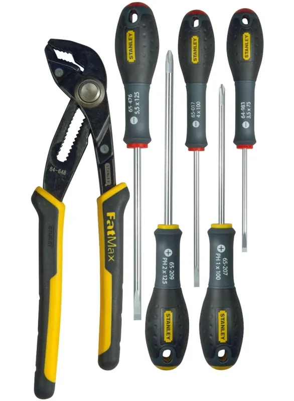 Stanley FMHT0-62639 Jeu de tournevis FatMax 6 pièces Pince pour pompe à eau