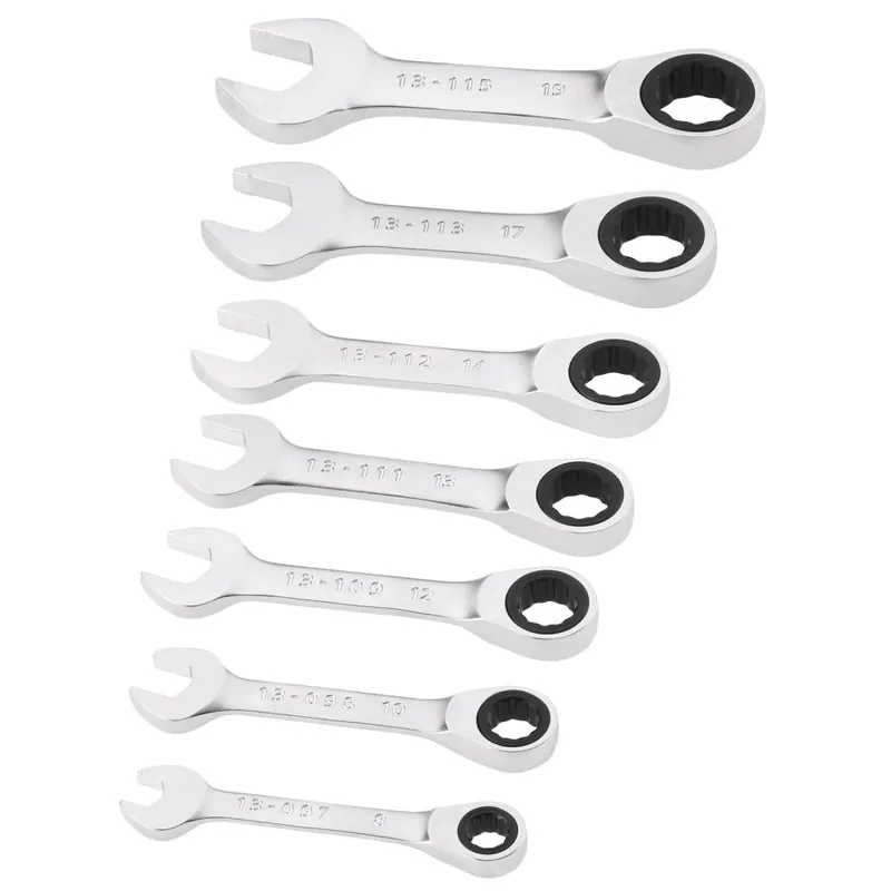 Stanley FMMT82900-0 FATMAX Jeu de clés à cliquet STUBBY 7 pièces