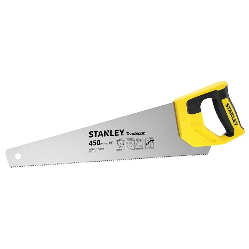 Stanley STHT20355-1 Scie à bois Tradecut Fine 450 mm 11 TPI