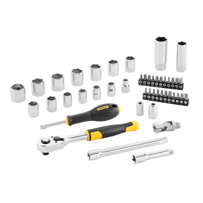 Stanley STMT82829-1 Jeu de clés à douille 3/8" 45 pièces