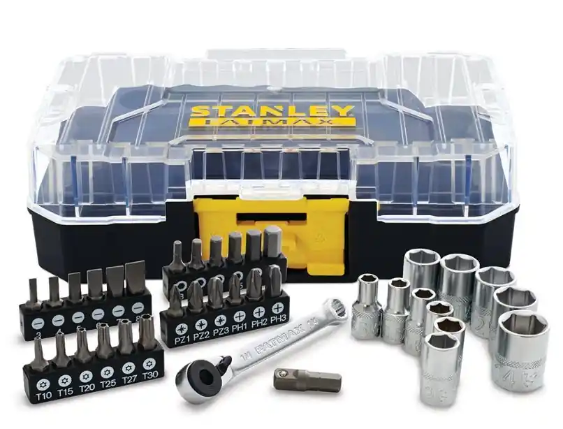 Stanley FMMT19101-0 FATMAX PRO-STACK Jeu de douilles 1/4" 37 pièces