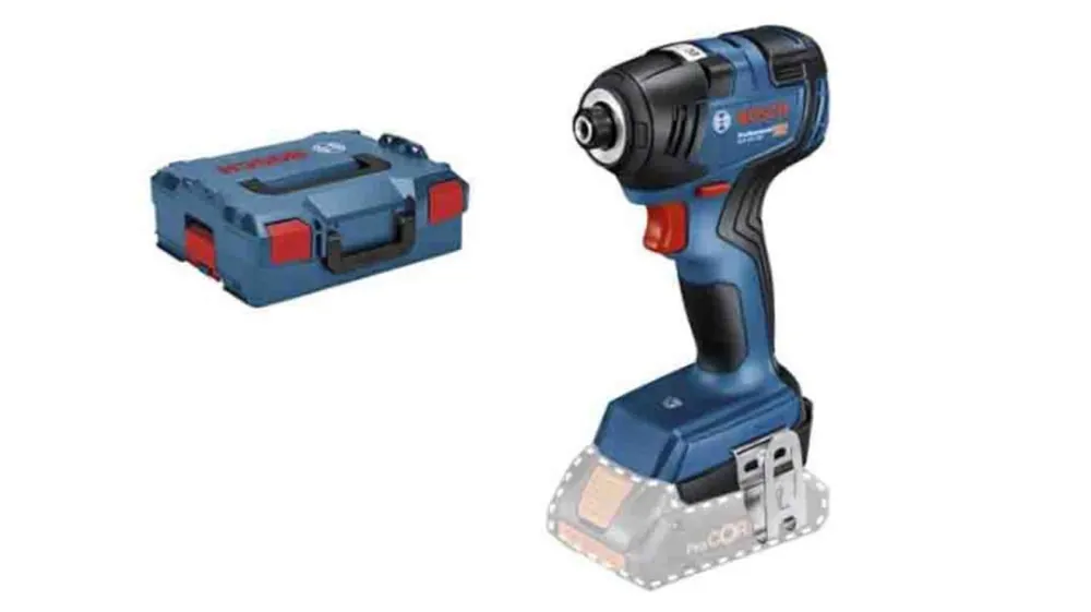 Bosch Bleu 06019J2106 GDR 18V-200 visseuse sans fil 18 Volt sans batteries et chargeur en L-Boxx